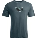 140 Cool Landscape T-shirt Men's Dark Arctic Grey XL