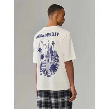 Pánské tričko Tričko s potiskem - M - House - krémový - 046GR-01X