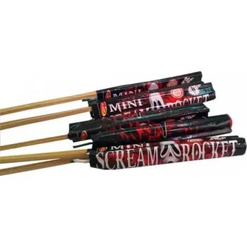 Zábavní pyrotechnika Scream Rocket mini set. 6 ks