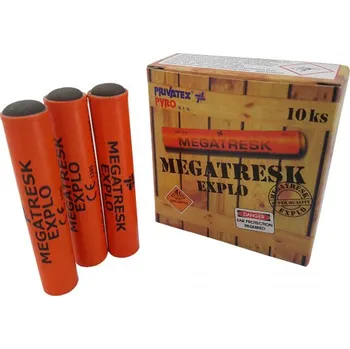Zábavní pyrotechnika MEGATRESK škrtací 10 ks