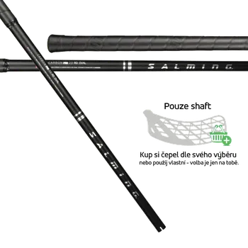Florbal Salming Q-series Carbon Pro 2.0 RD Oval Shaft 29 Black/Silver vel. 96cm (= 106cm)