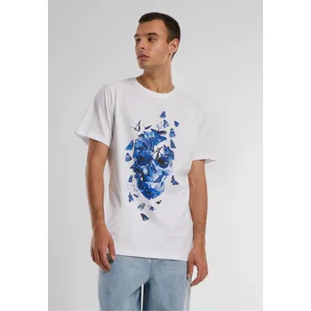 Pánské tričko Butterfly Skull Tee - white 3XL