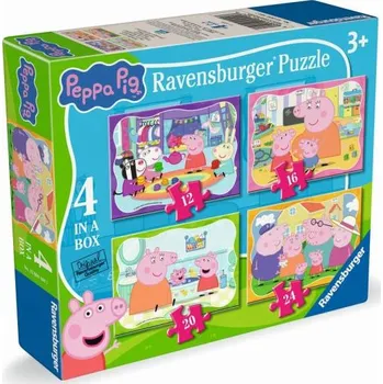 Ravensburger Prasátko Peppa 4v1