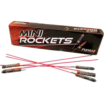 Zábavní pyrotechnika Mini Rocket 50ks