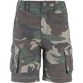 Chlapecké kraťasy 101 Inc. Company Dětské maskáčové kraťasy 101 INC Stonewashed - Woodland Velikost: 146