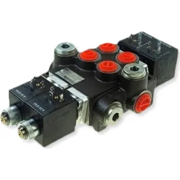 Příslušenství pro stavební techniku Badestnost Hydraulický rozvaděč elektricky ovládaný 2/50 12 VDC