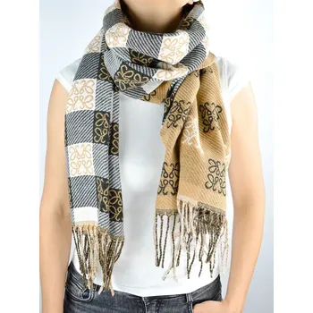 Šála Dámská šála CS008 - Uni / hnědá