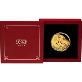 Zlatá mince 1 Oz Lunar Series III Year of the Horse 2026 Proof