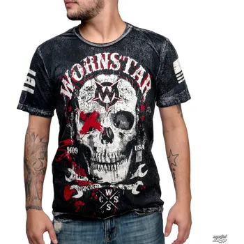 Pánské tričko tričko hardcore pánské - Death Mechanic - WORNSTAR - WSTM-DMEC