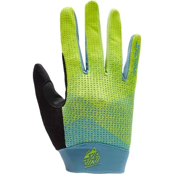 Dětské termo ponožky Dětské cyklistické rukavice Silvini CA2270 Calvi blue-neon / 5-6