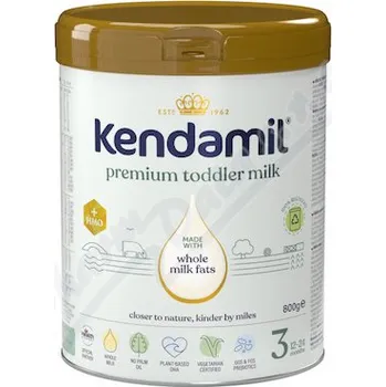 Kojenecká výživa Kendamil Premium 3 batolecí mléko HMO+ 800g