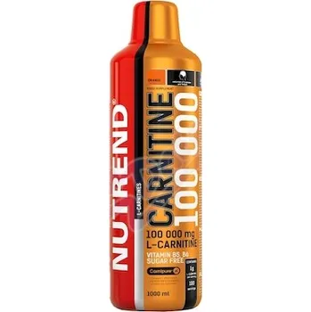 Spalovač tuku NUTREND Carnitine 100 000 pomeranč 1000ml