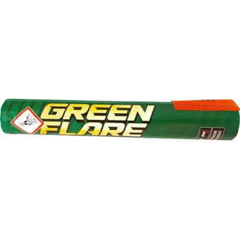 Zábavní pyrotechnika Fotbalová pochodeň Zelená