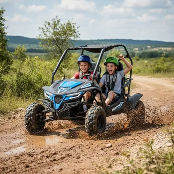 malá motorka Leramotors Buggy Leramotors Predator 208 Automat Modrá