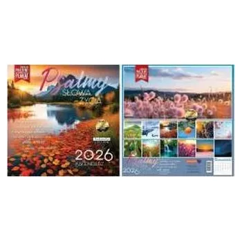 Kalendář Kalendarz 2026 ścienny Classic Psalmy Słowa życia