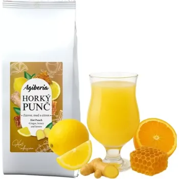 Instantní nápoj Agiberia Horký punč Zázvor, med a citron 1000g