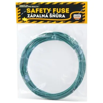 Zábavní pyrotechnika Zápalná šňůra 5 m - průměr 2 mm