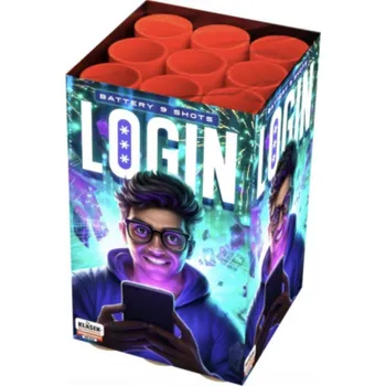 Zábavní pyrotechnika Login / Lumpík 9 ran / 20 mm