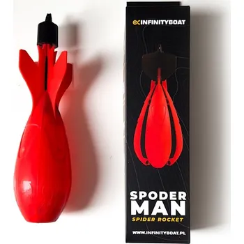 Vrhač návnad INFINITYBOAT - Zakrmovací raketa Spoder Man Classic Bait Rocket