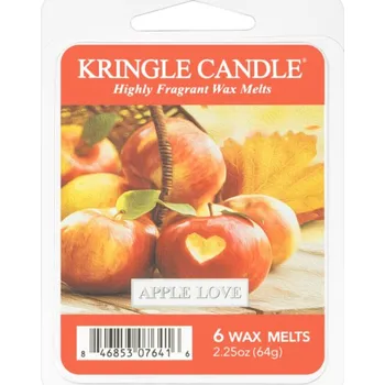 Aroma difuzér Kringle Candle Apple Love vosk do aromalampy 64 g