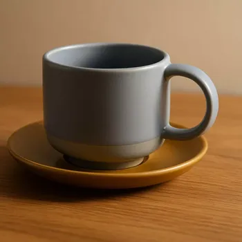 Sada nádobí Hübsch Interior Amare Cup with Coaster