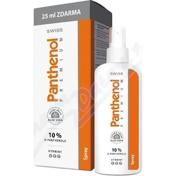 Přípravek po opalování Panthenol 10% Swiss Premium spray 150+25ml ZDARMA