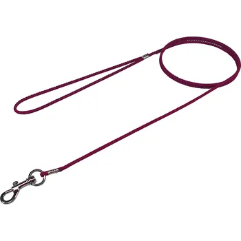 Vodítko pro psa BAFPET Vodítka LANKO 3mm Barva: Bordó, Rozměr: 3mm x 130cm 15201