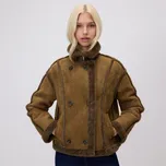 Reserved - Bunda s kožíškem - olivová - 694HD-91X - 694HD-91X-XS