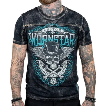 Pánské tričko tričko hardcore pánské - Elegantly Wasted - WORNSTAR - WSTM-ELEGK - XL