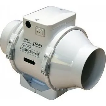 Domácí ventilátor Dalap Potrubní ventilátor AP PROFI 100 časový spínač