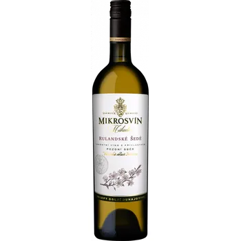 Víno Mikrosvín Rulandské šedé Flower line 0,75l (holá lahev)