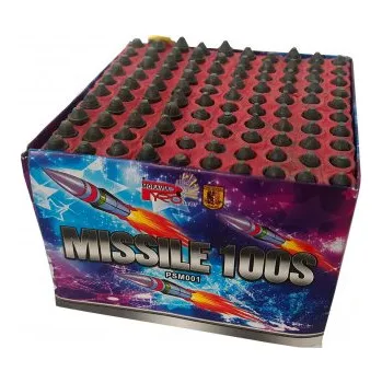 Zábavní pyrotechnika PYRO MORAVIA s.r.o. Missile 100 ran