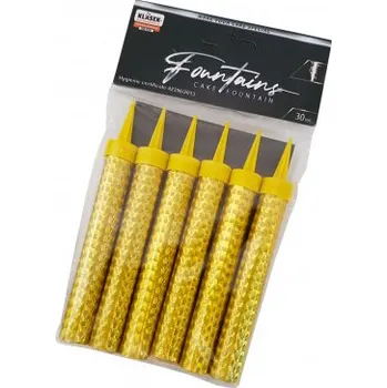 Zábavní pyrotechnika Dortová fontána 10 cm (6 ks)