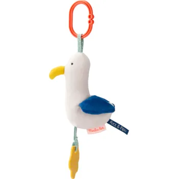 plyšák MOULIN ROTY Aktivity závěs Racek Puce & Pilou