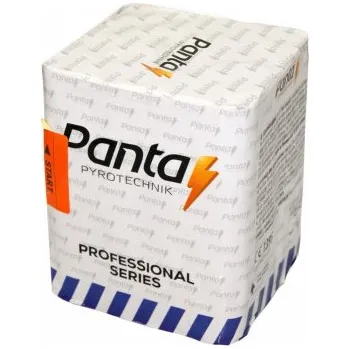 Zábavní pyrotechnika Red Crossette 16 ran / 25 mm