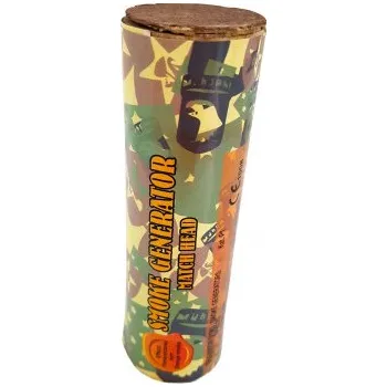 Zábavní pyrotechnika Oranžová dýmovnice škrtací - 1 ks