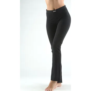 Dámské kalhoty Gina Výhodné balení 5 kusů - Kalhoty zvonové zkrácená délka jednobarevné 96000P Barva/Velikost: černá / XXL