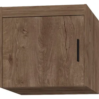 Šatní skříň ArtLemp Nástavec na šatní skříň ELLEN 1D | dub lefkas