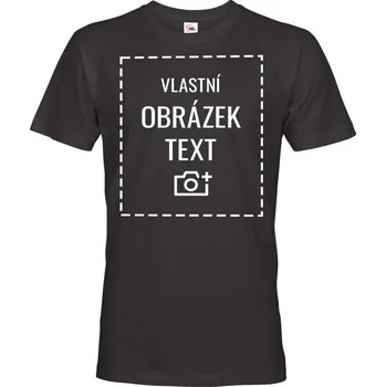 Pánské tričko Bezvatriko.cz černé XS