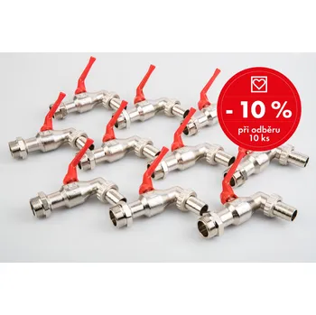 Vodovodní kohout Herz Kulový kohout zahradní- páka - PN16 Dimenze: DN15