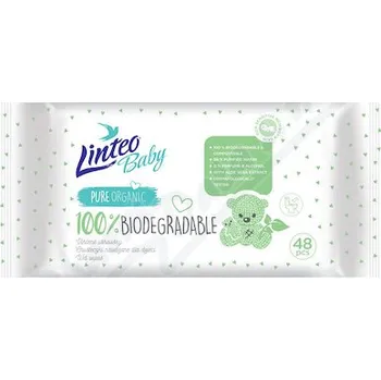 Dětský vlhčený ubrousek Linteo Baby Vlhčené ubrousky BIODEGRADABLE 48ks
