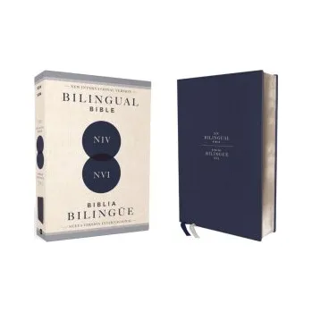 Populárně naučná literatura pro dospělé NIV NVI BILINGUAL BIBLE GREY LEATHERSOFT (NUEVA VERSION INTERNACIONAL)(Pevná)