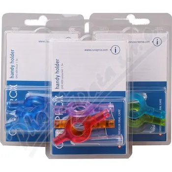 Zubní kartáček CURAPROX UHS 409 handy držáček 3ks+krytky 3ks