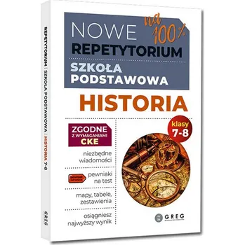 Cizojazyčná kniha Historia. Nowe Repetytorium 2026. Szkoła podstawowa. Klasa 7-8 - Beata Józków