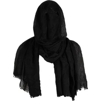 Karnevalová maska Pánský středověký pirátský retro šátek s kapucí zelený černý renesanční zavinovací plášť halloweenský kostým umělá kůže černá