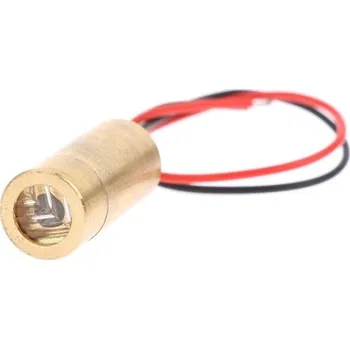 Měřící laser Laserová hlava 3cross 650nm 9mm 3V 50mW červená měděná dioda křížový laserový modul pro nivelační přístroje měřicí zařízení a hračky