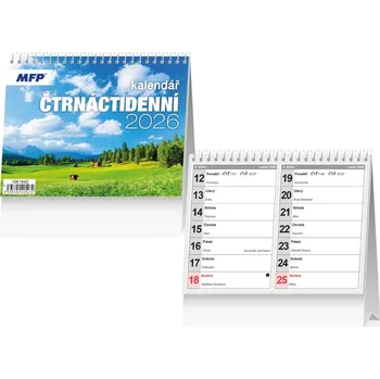Kalendář MFP Stolní kalendář čtrnáctidenní 2026