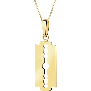 Přívěsek Zlatý přívěsek - žiletka - AP541-6132