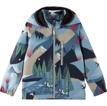 Chlapecká bunda Dětská softshellová bunda REIMA VANTTI 134 Modrá, Mix