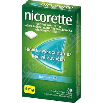 Odvykání kouření Nicorette Icemint Gum 4mg gum.mnd.30